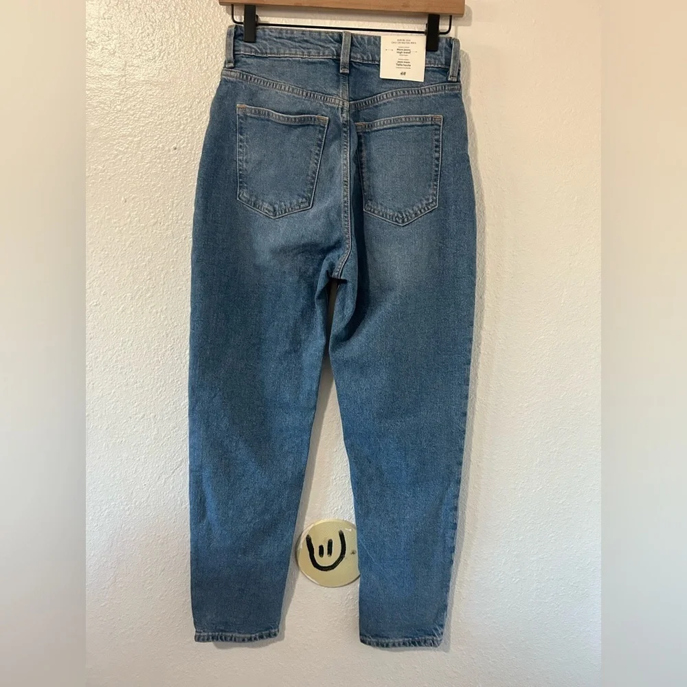 H&M high wasted denim mom Jeans size 6